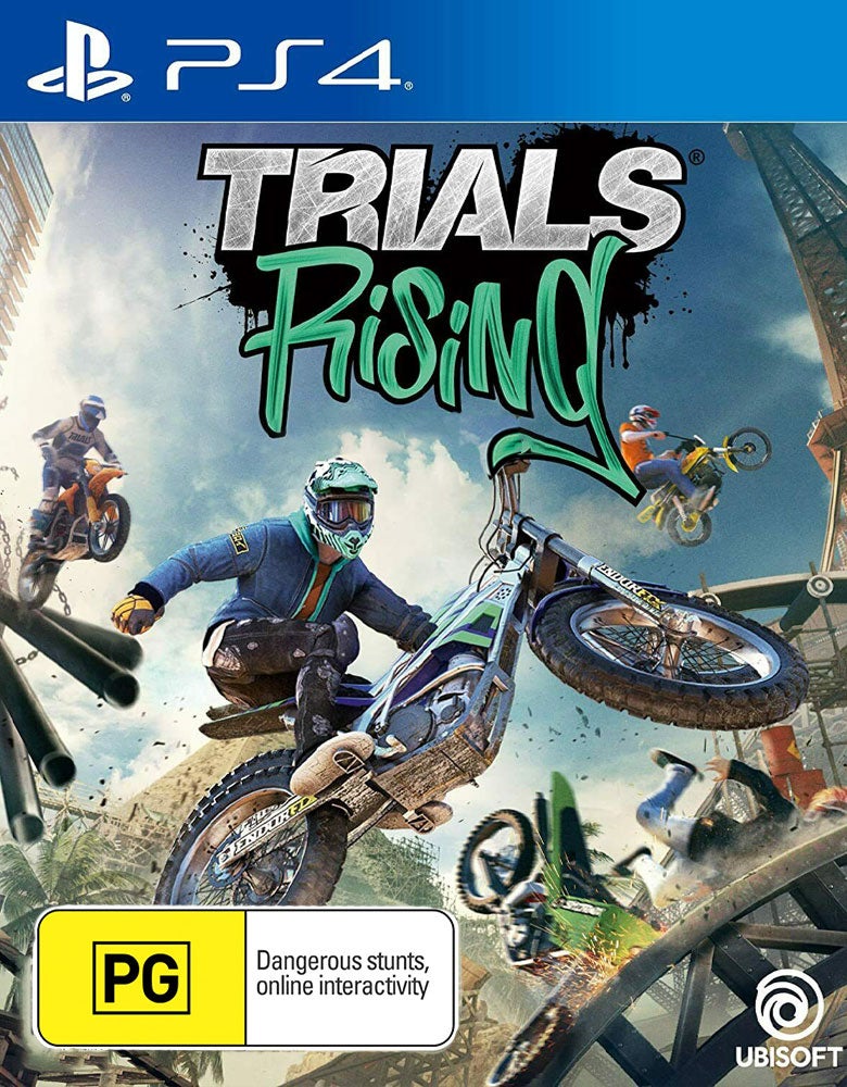 Ubisoft Trials Rising Refurbished PS4 Playstation 4 Game
